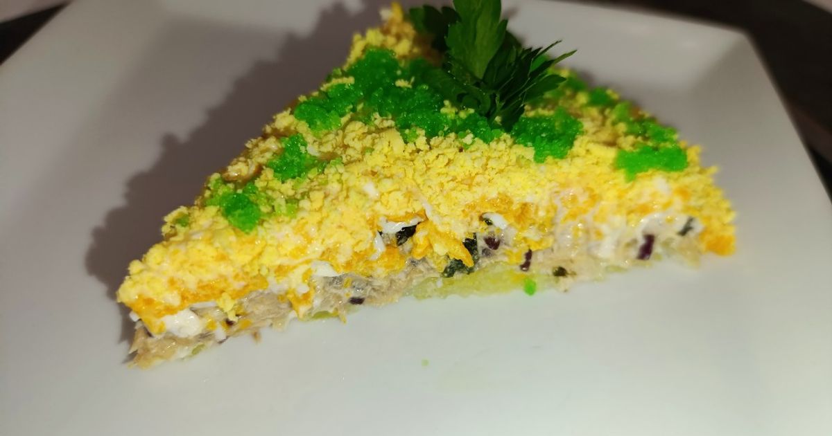 мімоза з куркою