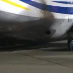Пожежа на Ан-124 «Руслан» в аеропорту Тюбу